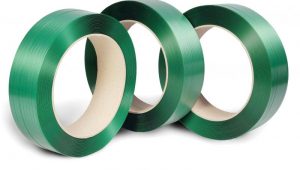 Feuillard plastique PET 12 mm, 16 mm et 19 mm pour le cerclage de palettes