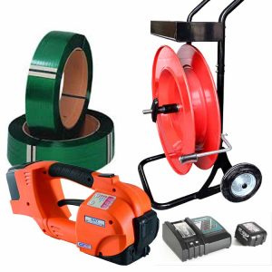 Ensemble de cerclage à batterie GT-ONE 10-16 mm pour feuillard PET