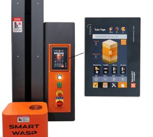 Écran de la filmeuse intelligente SMARTWRAP X2 PRE-STRETCH