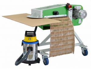 Broyeur carton mobile