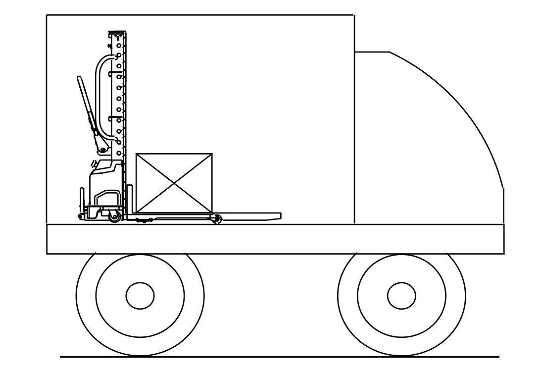 Instructions de sortie du gerbeur électrique auto-élévateur et d’utilisation