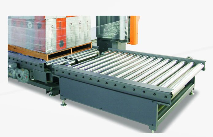 Banderoleuse automatique en ligne SMARTWRAP S3 avec convoyeur