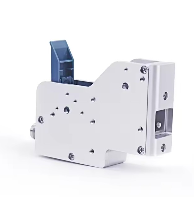 Tête d’impression ST-210S-H1 sur son support avec la cartouche d’encre en place
